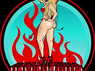 Passionate Lesbian Doggy with Ariana's Ass