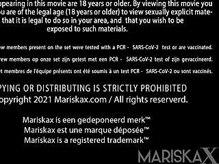 Mariskax presents busty Lady Lyne getting drilled hard in the locker room. Her massive natural tits bounce with every thrust.