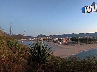 public trail sex ends with facial cumshot