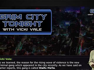 Vikki Vale Gives Blowjob In Batman Grim City Part 1