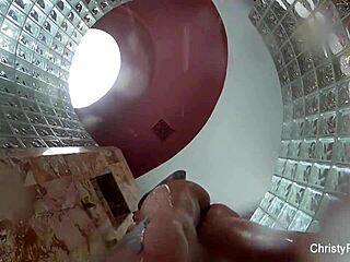 Christy Mack Showers in Steamy Solo Scene