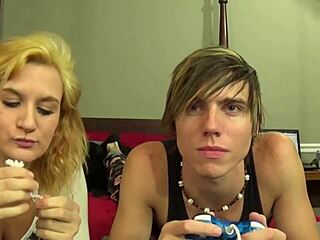 Wanna skip the girlfriend and snag a quick handjob from a friend?