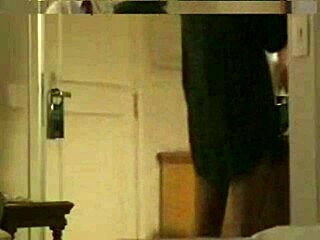 This stranger is flashing in the hotel room, hidden from view but so thrilling to watch.