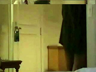 This stranger is flashing in the hotel room, hidden from view but so thrilling to watch.