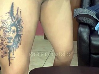 the hot guy masturbates alone at home in homemade video