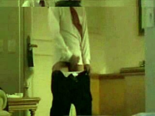 This stranger is flashing in the hotel room, hidden from view but so thrilling to watch.