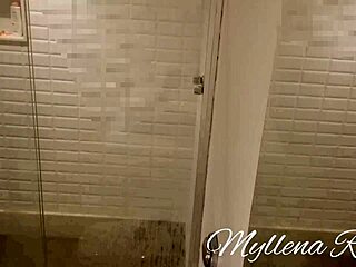 Leo Ogro Catches Brazilian Amateur Playing With Dildo In Bathroom