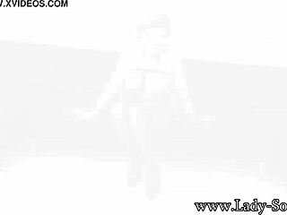 嘿，想看Lady Sonia被胶带和绳子捆绑吗？