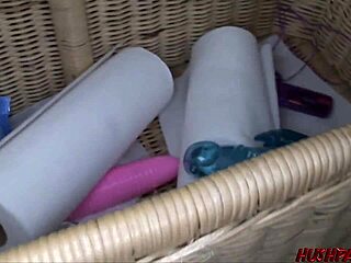 Girlfriends Taylor and Abby in Blonde Lesbian Play