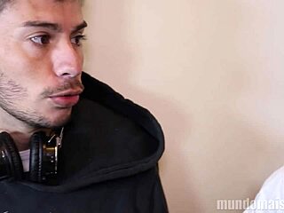 The guard interacts with the office boy in a surprising encounter