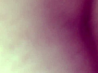 Wife in stockings bent over for doggystyle position