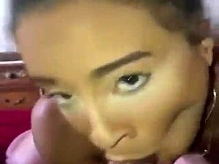 Teanna Trump Delivers Sloppy Blowjob to Massive BBC!