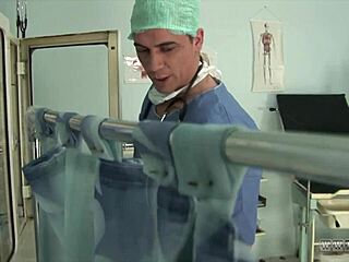 Blonde Bent Over for Intense Fisting and Squirting