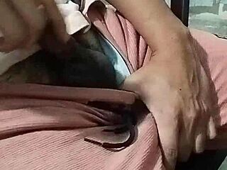 hey, check out this gay cock getting jerked off