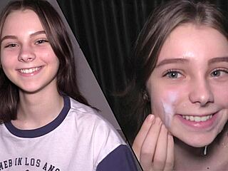 bella 18+ si piega per sveltina veloce