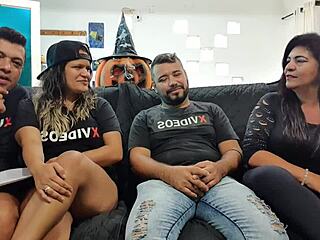 Interview with milf taissa winkler and forro dancer leo fernandez