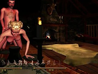 Shaved pussy and tight ass drilled in hot anal play