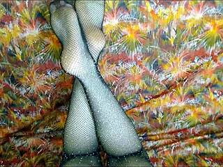 can i stroke your cock with my sexy feet?