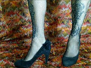 can i stroke your cock with my sexy feet?