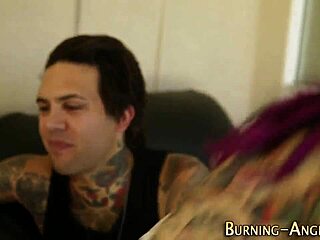 Goth Whores Intense Threeway Fuck