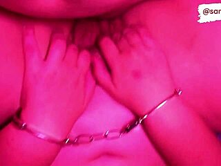 Girlfriend with big tits begged for handcuffed fucking