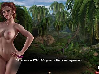 Nézd, Treasureofnadia szopja a farkat a folyóparton! Keményen élvez anime hentai kutyapózban e3 36! 😜