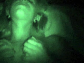 couple fucks with tit rubs until cum