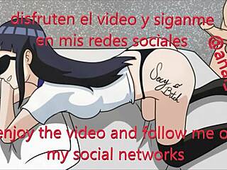 Hinata Hyuga Jerit Kuat Punggung Dipukul Batang Besar Anal