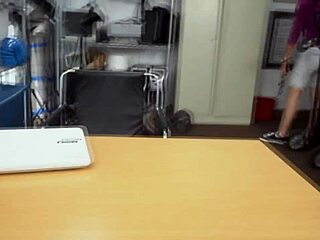 Young Woman Engages In Intense Sucking Activity