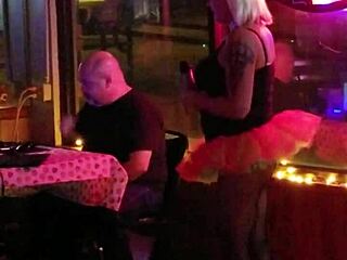 Just another wild tranny party with blonde hotties tonight