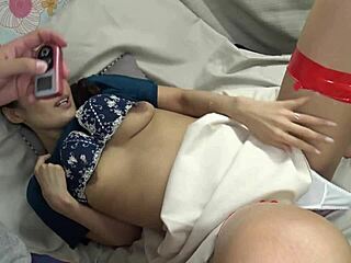 好奇心旺盛なアジア人妻が夫に電話しながらエッチな遊び Part8