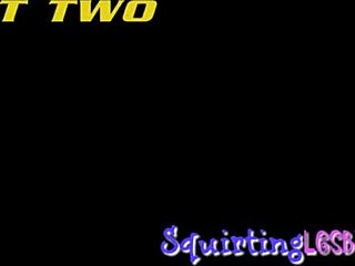 Gorgeous busty latina face sits on dyke with squirting