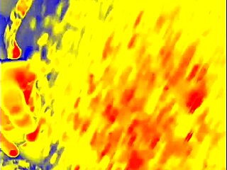 in a homemade pov, bbw blonde gives sloppy blowjob to big black cock, ending in cumshot