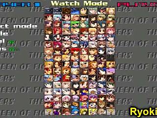 Kuromaru battles Maria the queen of fighters