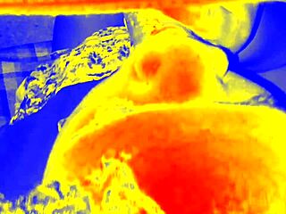 in a homemade pov, bbw blonde gives sloppy blowjob to big black cock, ending in cumshot