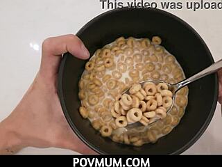 i, emmy demure, teachin' my stepson to fuck with big tits in pov!