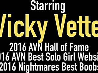 big boobed vicky vette sucks and titfucks her mans thick cock with gaping pussy