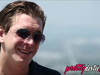 i punished the stranded guy with rough blowjob in garage