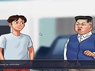 Летняя сага Unc Часть 9 - Большая грудь дрочит