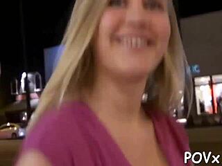 Sexy chick with stunning ass LOVES HARD FUCKING