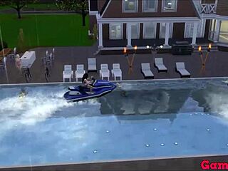 Aku Paksa Tsunade Ngentot Di Pesta Kolam