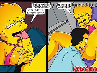 Šukání na Karibiku s anime skupinovou orgií Simptoons, část 01