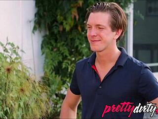 i punished the stranded guy with rough blowjob in garage