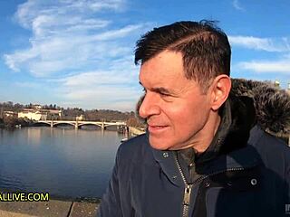 Pregnant stepdaughter bends over in doggystyle, flaunting big ass and natural tits during christmas competition.