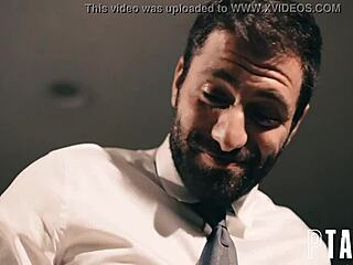 office manager tricks tiffany watson into fucking for a sneaky promotion.