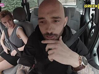 sugarbabestv greek blonde banged in fake taxi