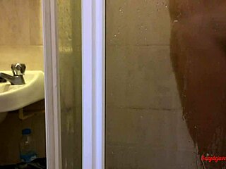 in the dorm, i perform oral on my roommate while cheating on my boyfriend. licking and sucking his cock passionately.