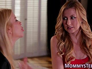 Teen Explores Taboo Pleasures Licking Step Mom's Ass For The First Time