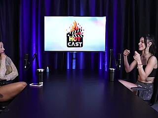 Debora Andrade Sheer Red Lingerie Glamour