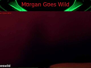 Morgan goes wild with monster cock?